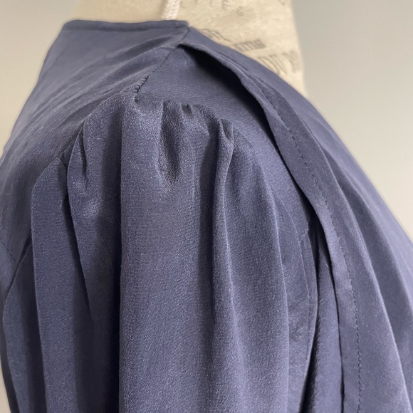 New S.Y.L.K. dark blue navy Midi dress size L - Picture 11 of 11